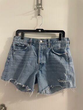 Agolde size 28 Parker Denim Distressed Long Shorts